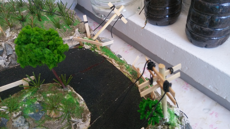 Illustration for article titled My Handmade Diorama For 1:64 Cars